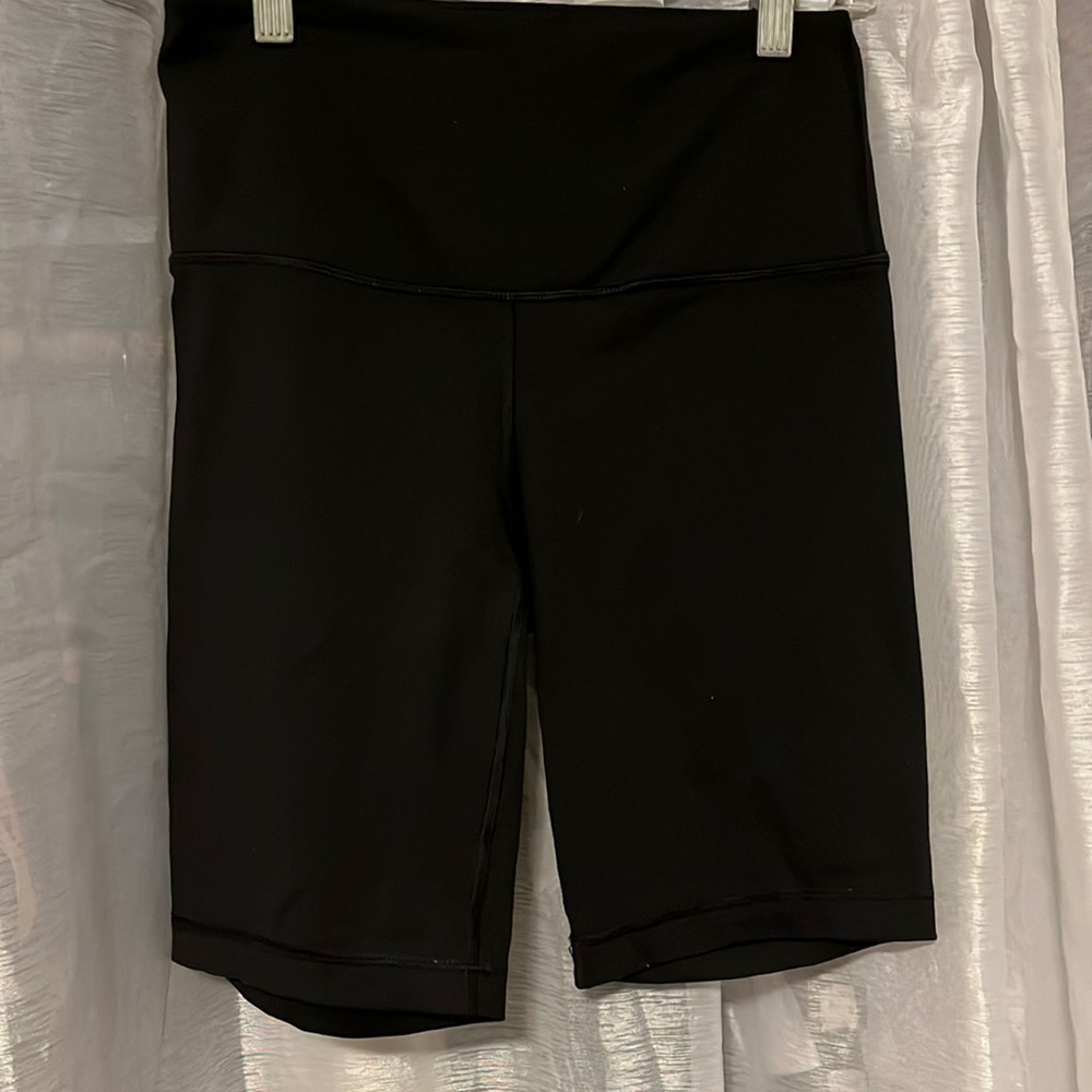 Black Yoga Biker Pants
